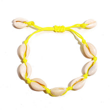 Load image into Gallery viewer, IF ME 2019 Ins Shell Bracelet for Women Femme Adjustable White Rope Seashell Bracelet Leg Ankle Bracelets Beach Jewelry