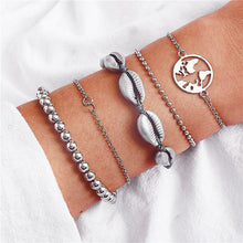 Load image into Gallery viewer, IF ME 2019 Ins Shell Bracelet for Women Femme Adjustable White Rope Seashell Bracelet Leg Ankle Bracelets Beach Jewelry